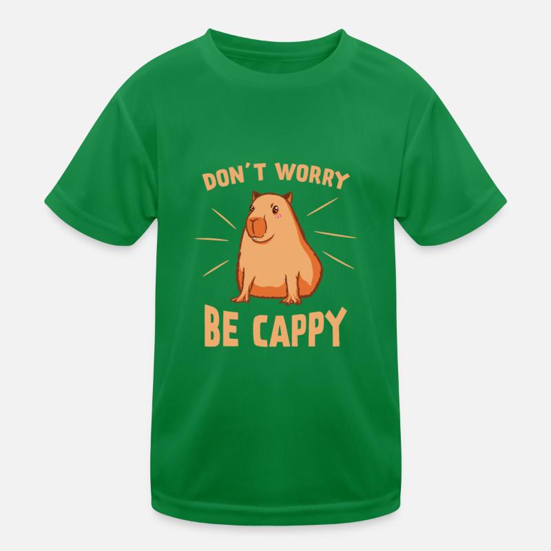 Capybara Pet Capybara Lovers Kids Functional T-Shirt