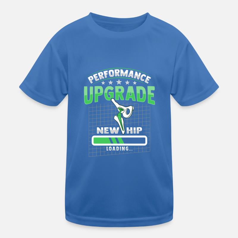 Bionic part design after hip prosthesis surgery Kids Functional T-Shirt