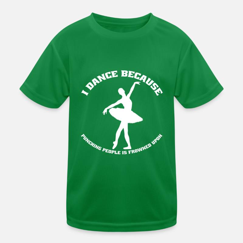Dancer Ballerina Ballet Gift Dance Class Dance Kids Functional T-Shirt