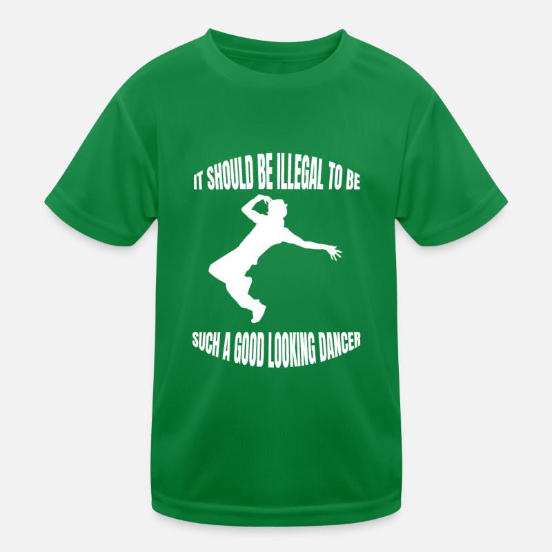 Dancing Breakdance Dance Sport Gift Dancer Kids Functional T-Shirt