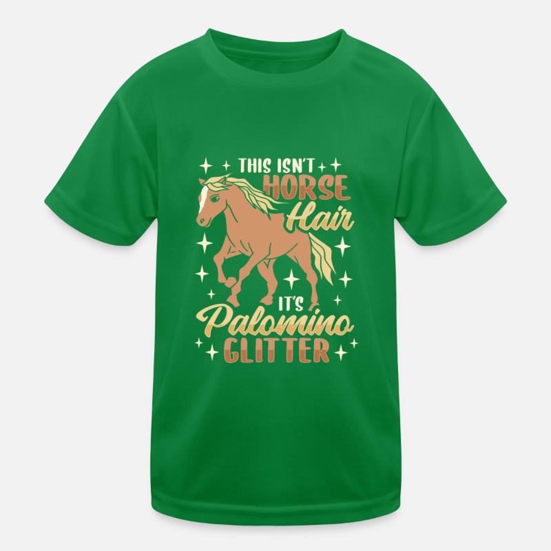 Cheval Palomino T-shirt sport Enfant