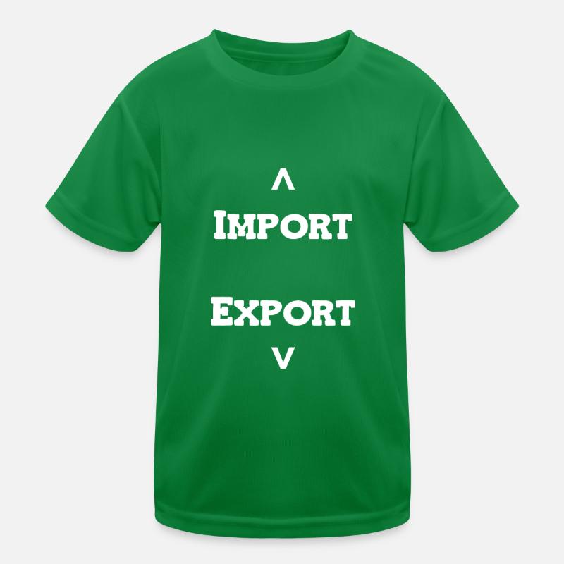 Import - Export Kids Functional T-Shirt