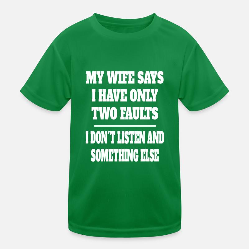 Ehepaar Männer Ehe Frauen Ehemann Ehefrau Hochzeit Kinder Funktions-T-Shirt