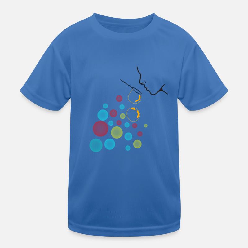 Les bulles de savon soufflent tout simplement créatif T-shirt sport Enfant