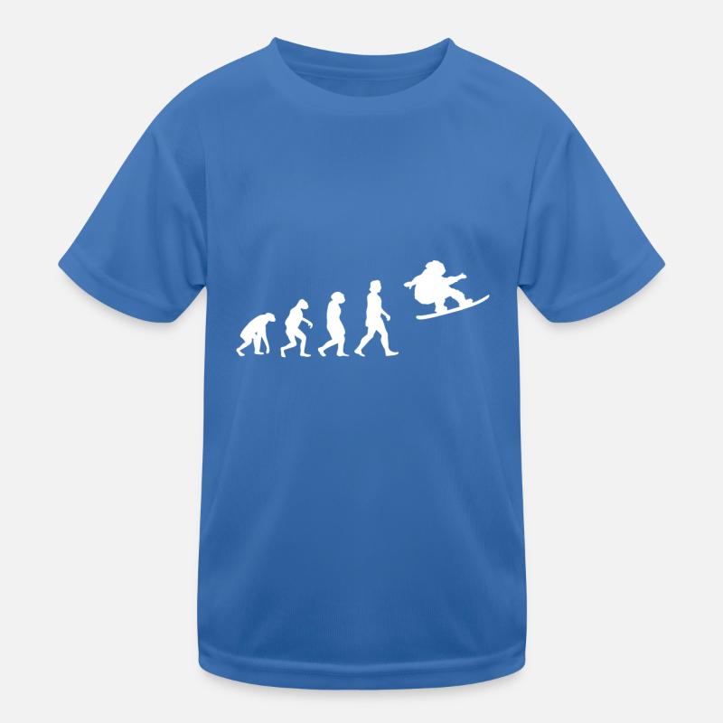 EVOLUTION SNOWBOARD Kids Functional T-Shirt