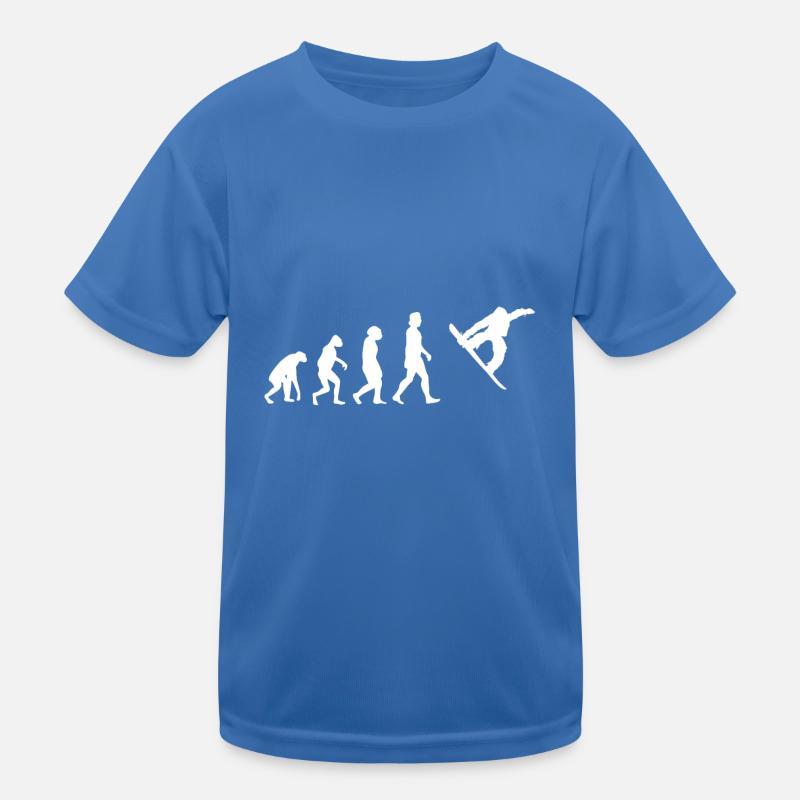 EVOLUTION SNOWBOARD Kids Functional T-Shirt