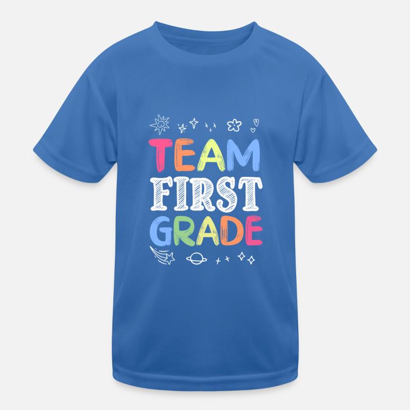 Team First Grade Back to School Teaching Student Kinder Funktions-T-Shirt