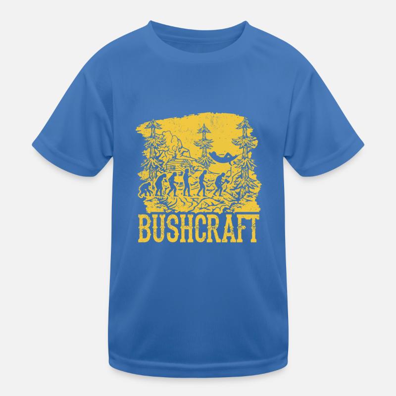 Bushcraft Survival Hammocking Evolution Kids Functional T-Shirt
