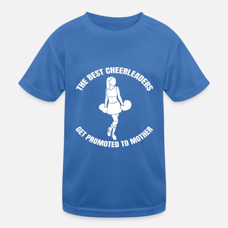 Cheerleaderin Mama Cheerleader Mutter Cheerleading Kinder Funktions-T-Shirt