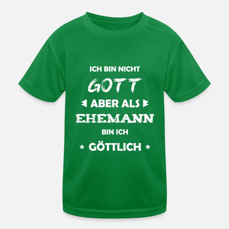 Ehemann Geschenk Spruch Kinder Funktions-T-Shirt