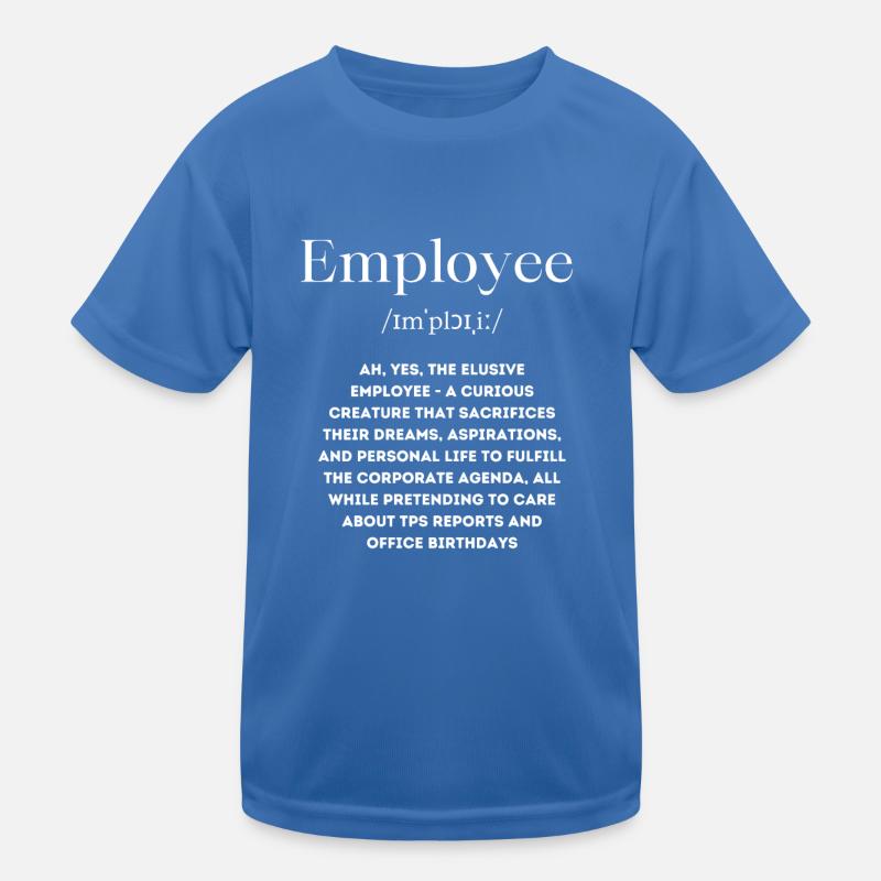 Prix de l’employé Employé T-shirt sport Enfant