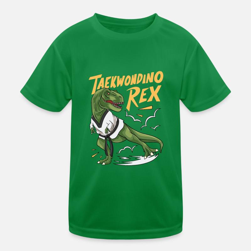 Taekwondino Rex Dinosaur Lover T-rex T-shirt sport Enfant