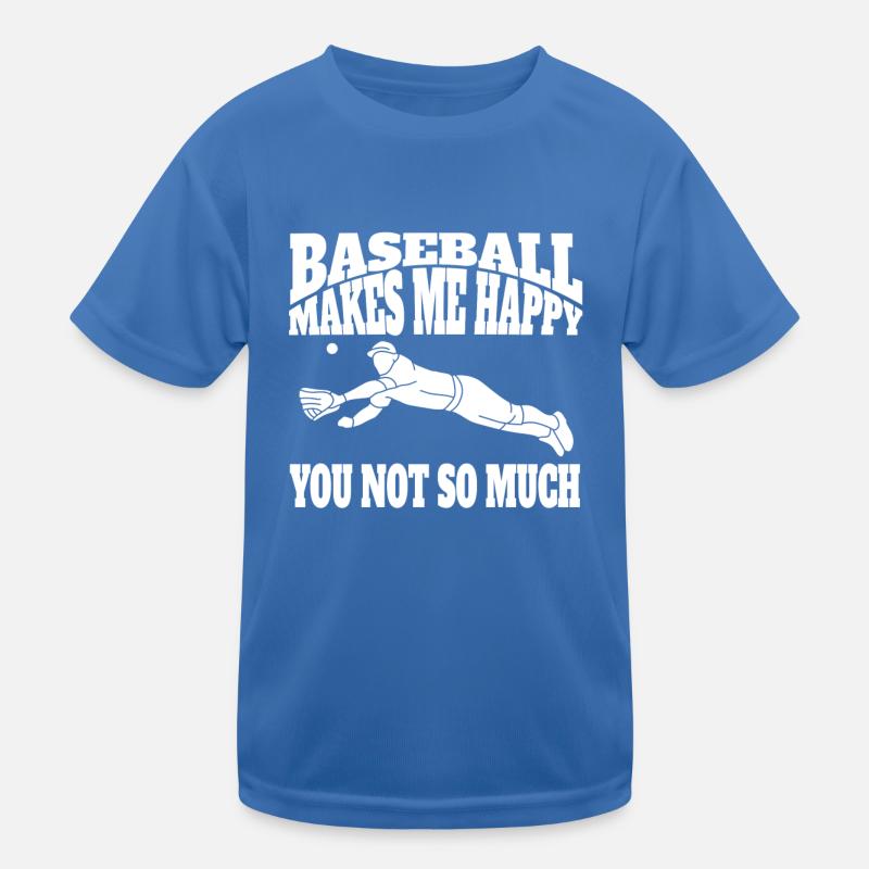 Baseball Baseball Player Baseball Baseball Team Kids Functional T-Shirt