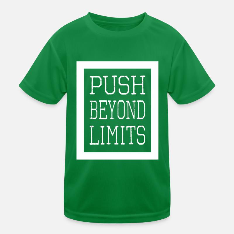 present funny sayings athlete community durability Kids Functional T-Shirt