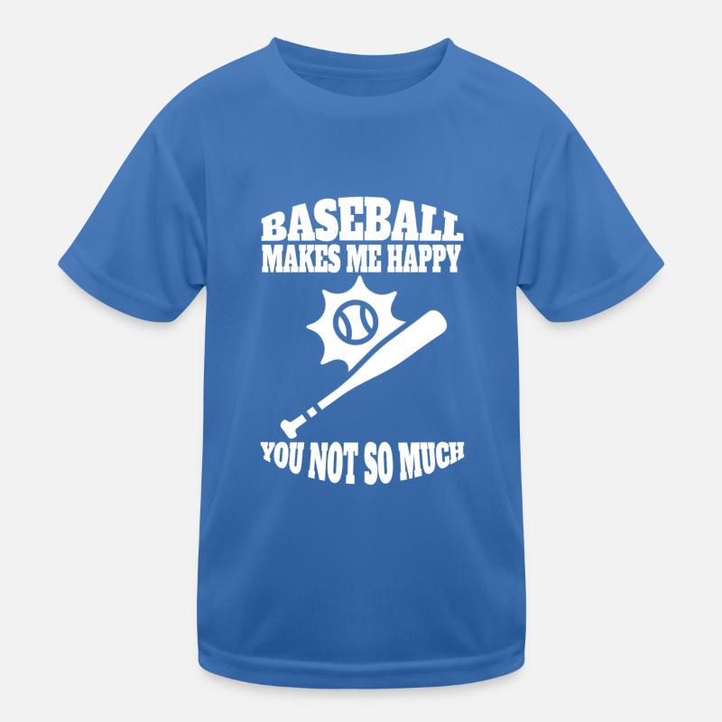 Baseball Baseball Team Baseball Player Baseball Player Kids Functional T-Shirt