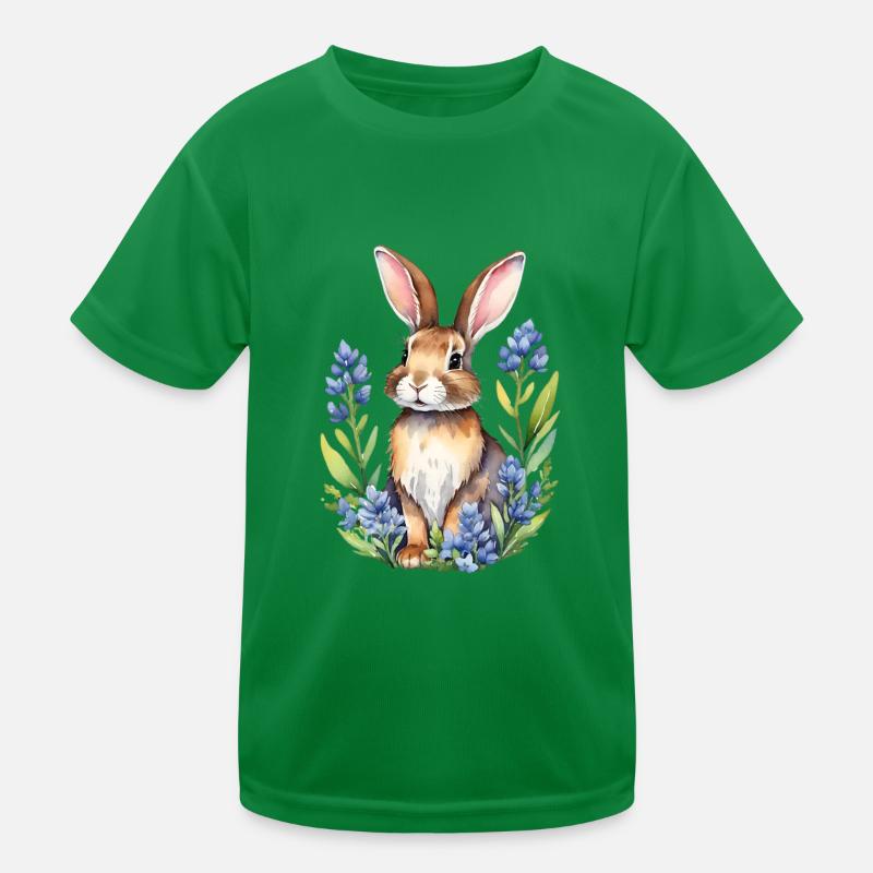 Lapin bluebonnets du Texas T-shirt sport Enfant