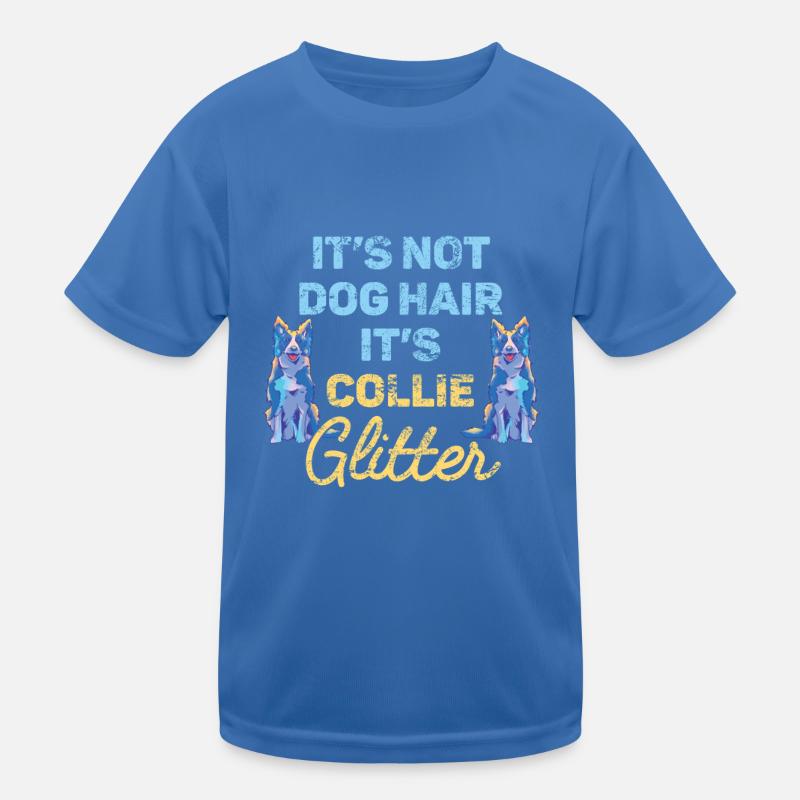 Conception unique de border collie pour T-shirt sport Enfant