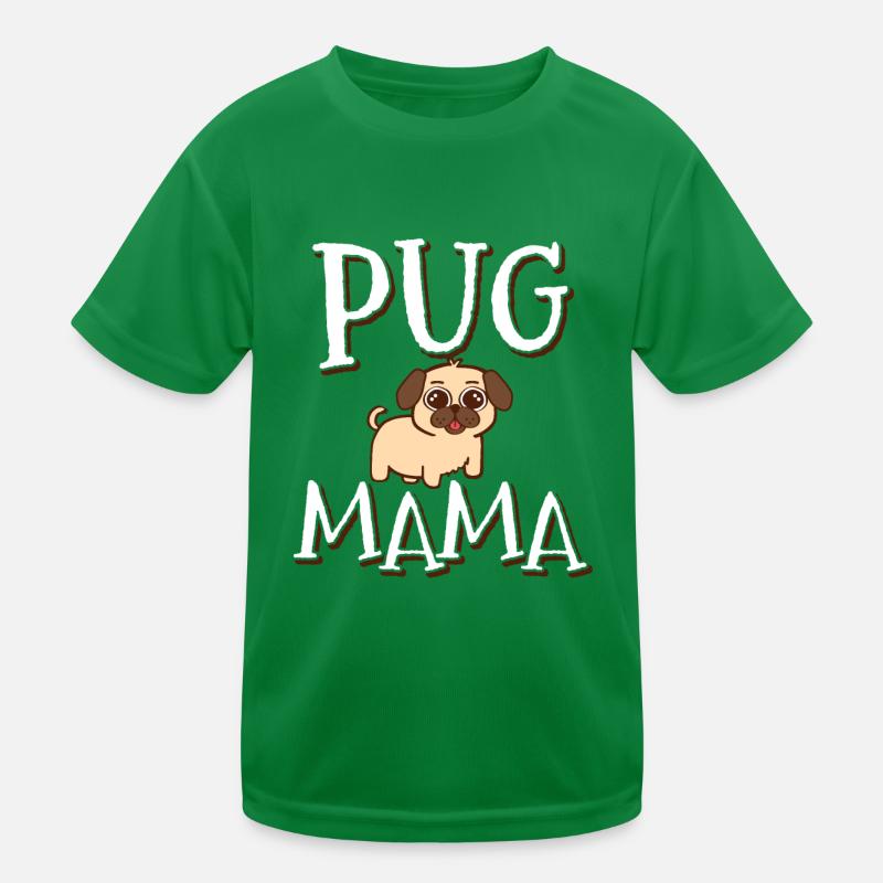 Umarme deine Mops-Leidenschaft mit unserem Kinder Funktions-T-Shirt