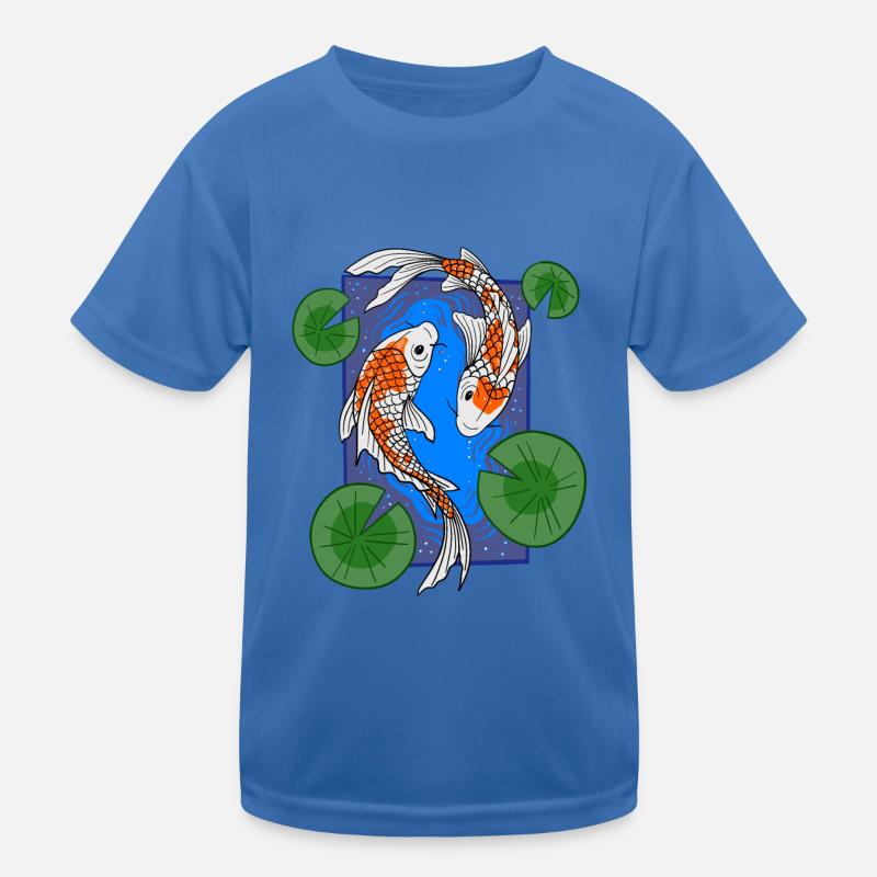 Koi Fish Kids Functional T-Shirt