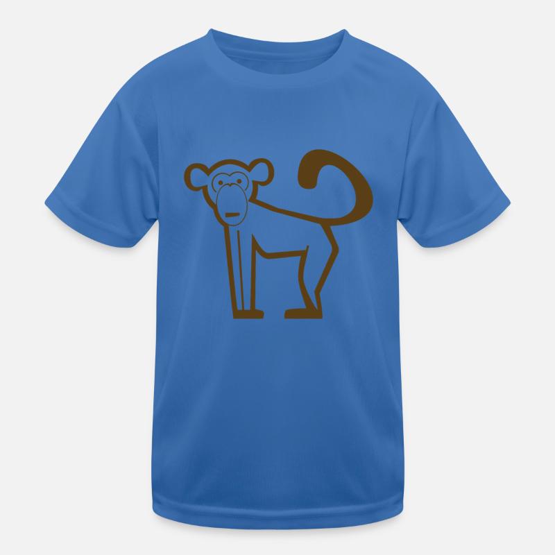 Singe, Primates, Évolution, Icône, Zoo, Cirque T-shirt sport Enfant