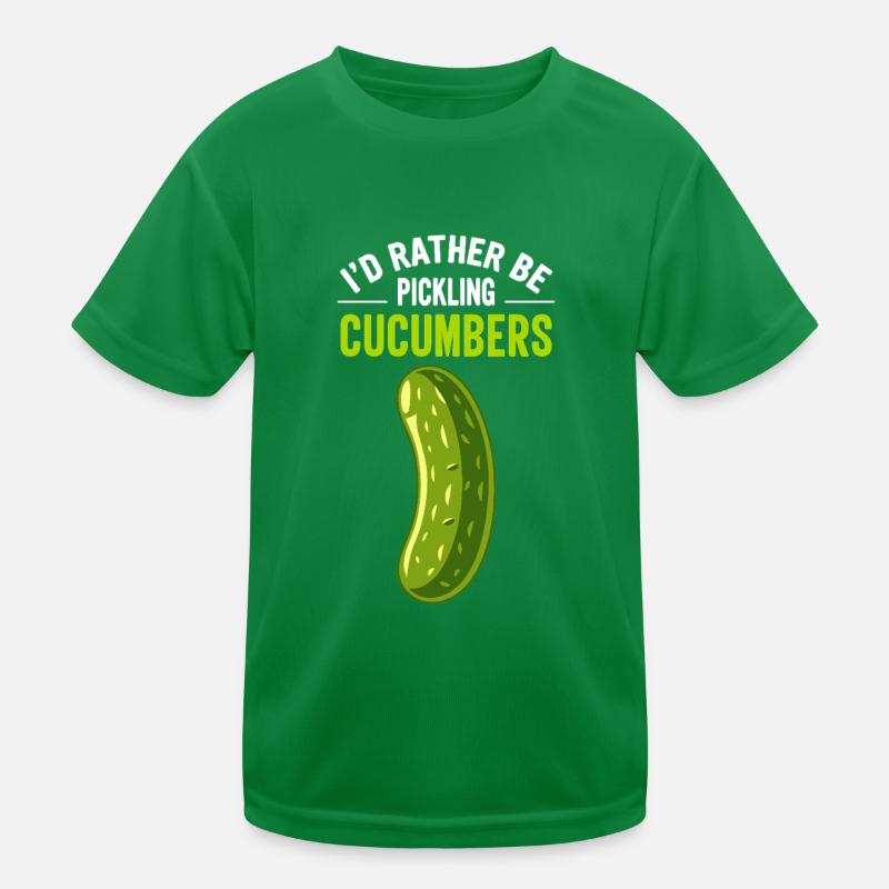 Cornichon à l’aneth Je suis l’un des cornichons T-shirt sport Enfant