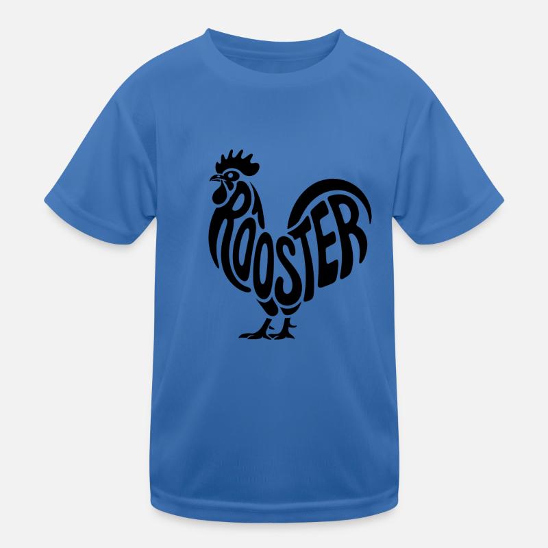 Coq - Cool Chicken Logo T-shirt sport Enfant