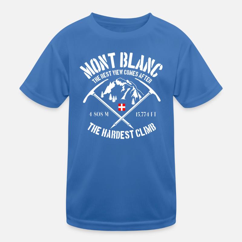 Mont Blanc T-shirt sport Enfant