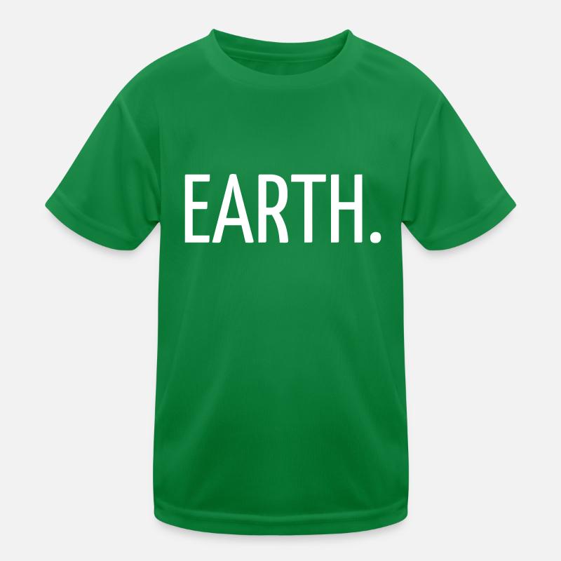 Erde. Kinder Funktions-T-Shirt