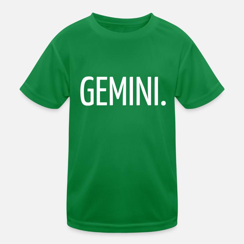 Zwillinge Kinder Funktions-T-Shirt