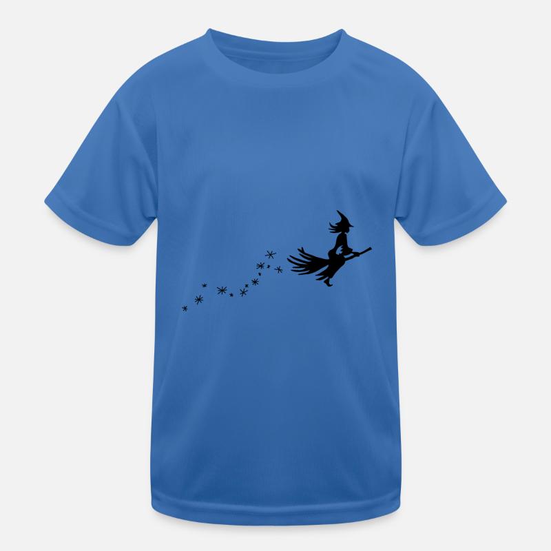 Witch broom Kids Functional T-Shirt