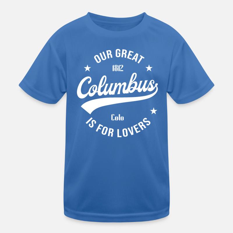 Columbus Ohio T-shirt sport Enfant