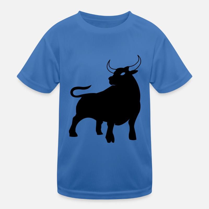 stier_01 Kinder Funktions-T-Shirt