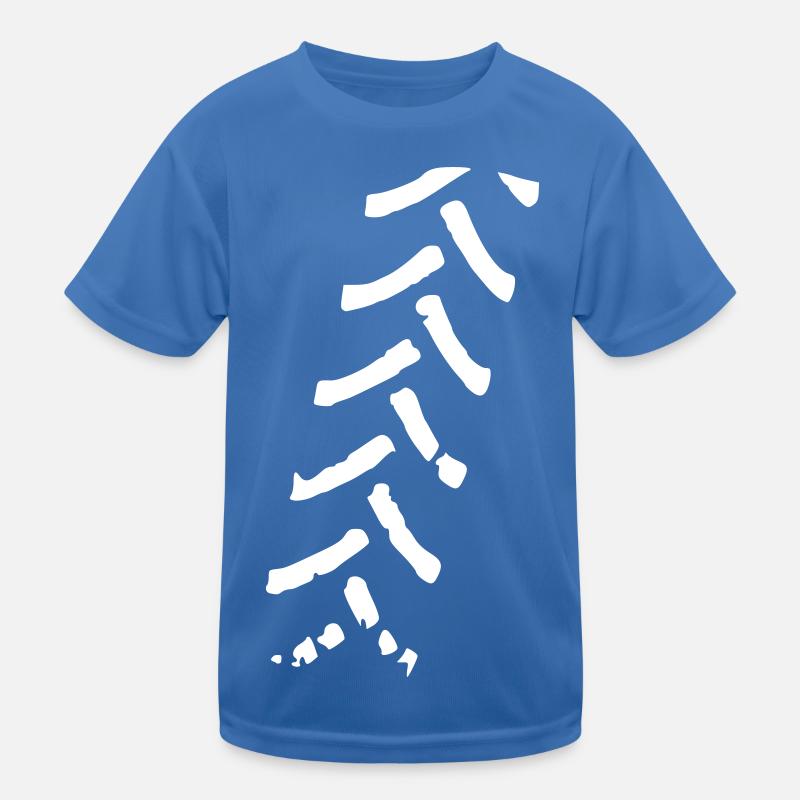 Tracker track - Kids Functional T-Shirt - royal blue