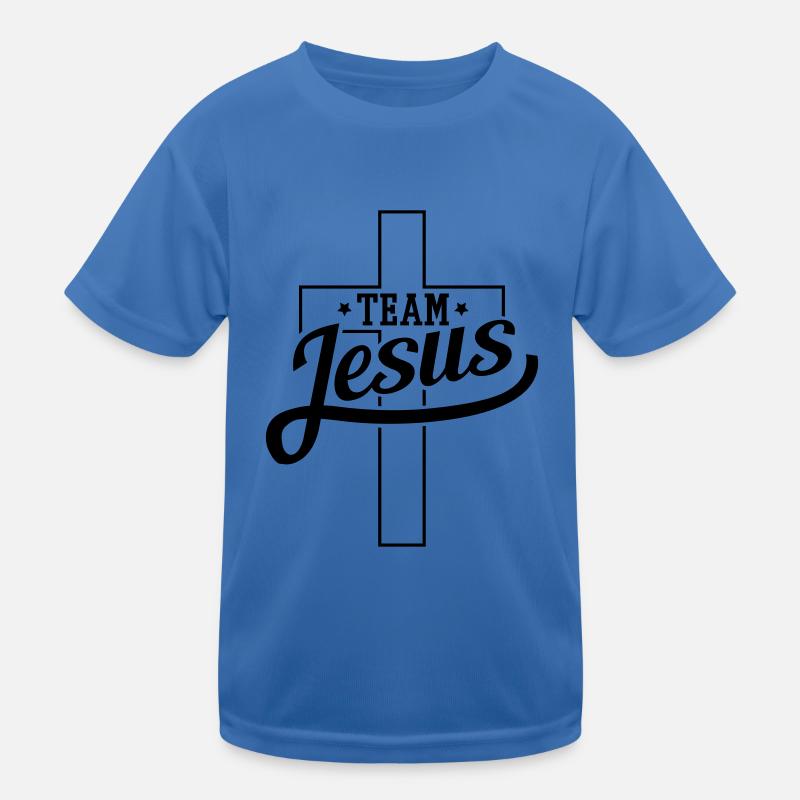 team_jesus_1_f1 Kinder Funktions-T-Shirt