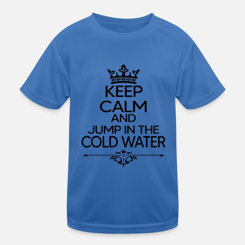 ice bathers winter bathers arctic divers ice cold Kids Functional T-Shirt