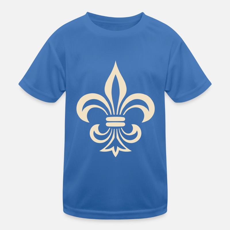 Fleur de Lys Kinder Funktions-T-Shirt