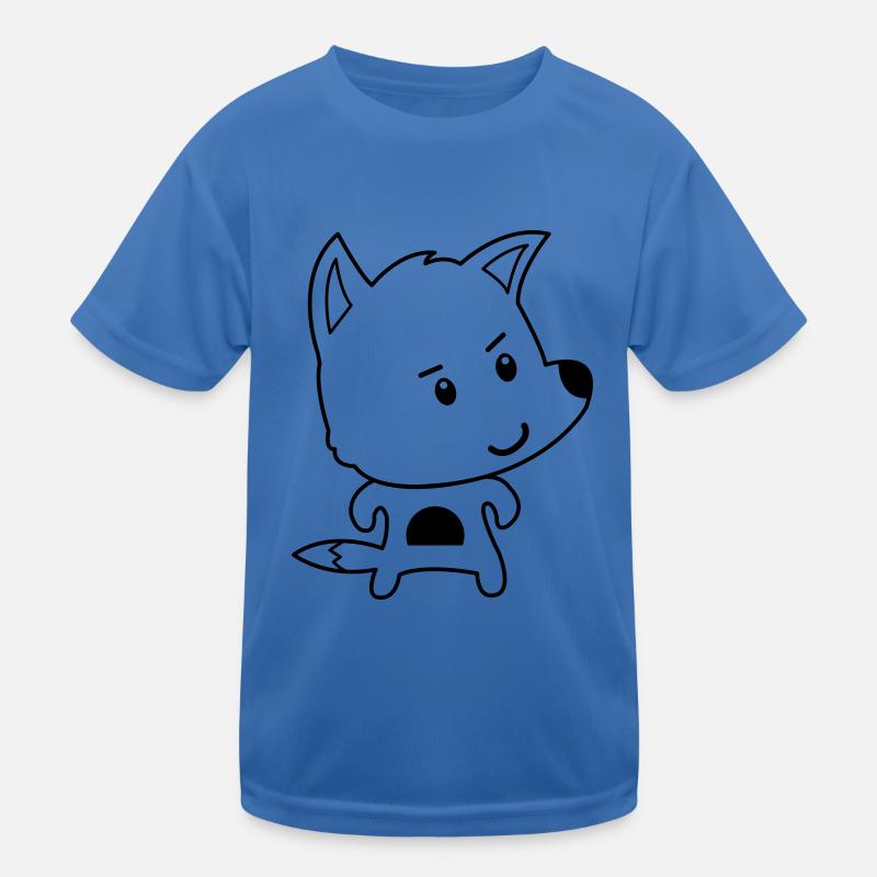 fuchs comic Kinder Funktions-T-Shirt
