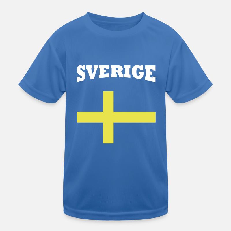 Sverige T-shirt sport Enfant