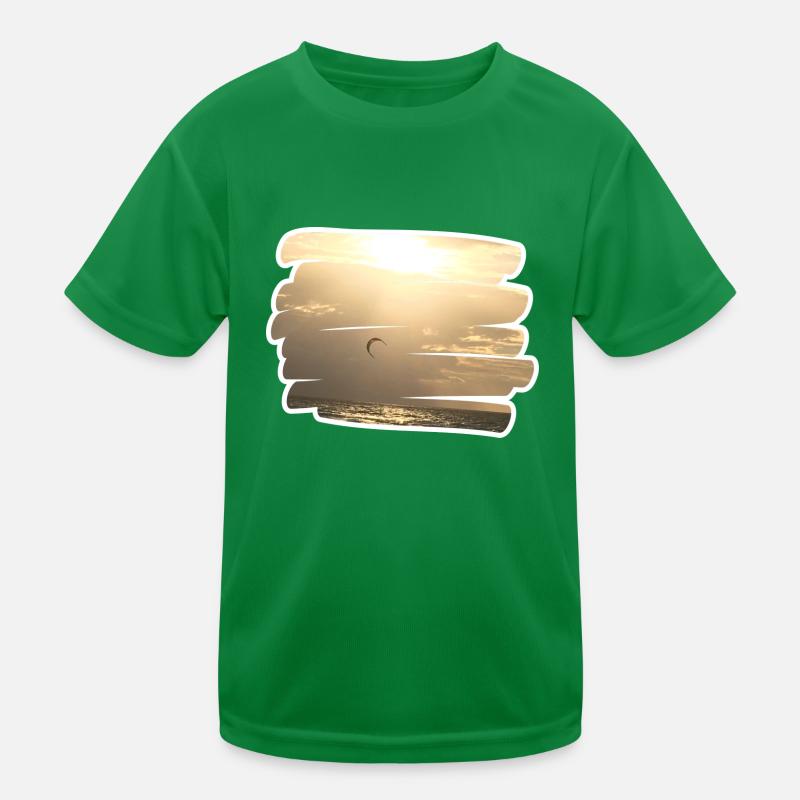 Beach Kinder Funktions-T-Shirt