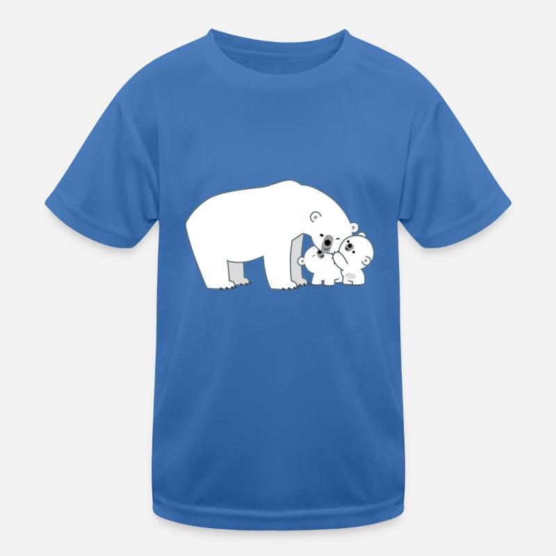 Maman Ourse Polaire et Oursons- Cheerful Madness!! T-shirt sport Enfant