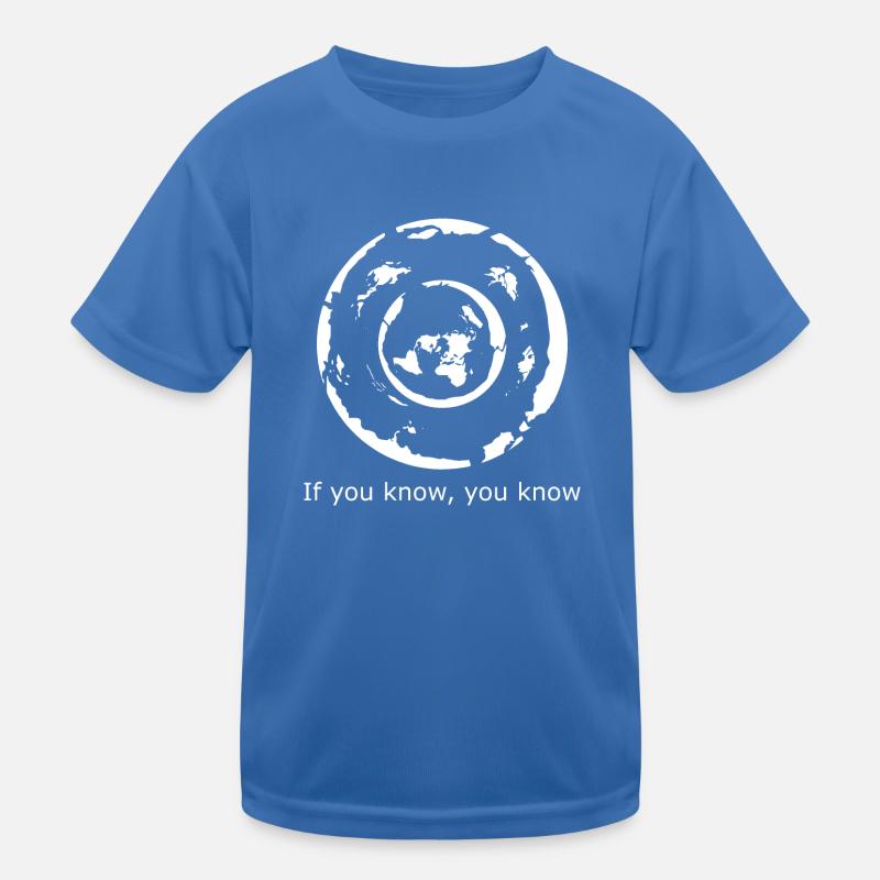 Map Earth - If you know, you know Kinder Funktions-T-Shirt