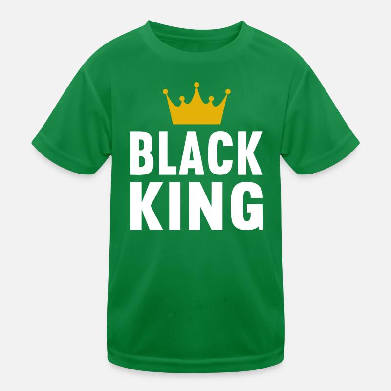 Roi Noir T-shirt sport Enfant