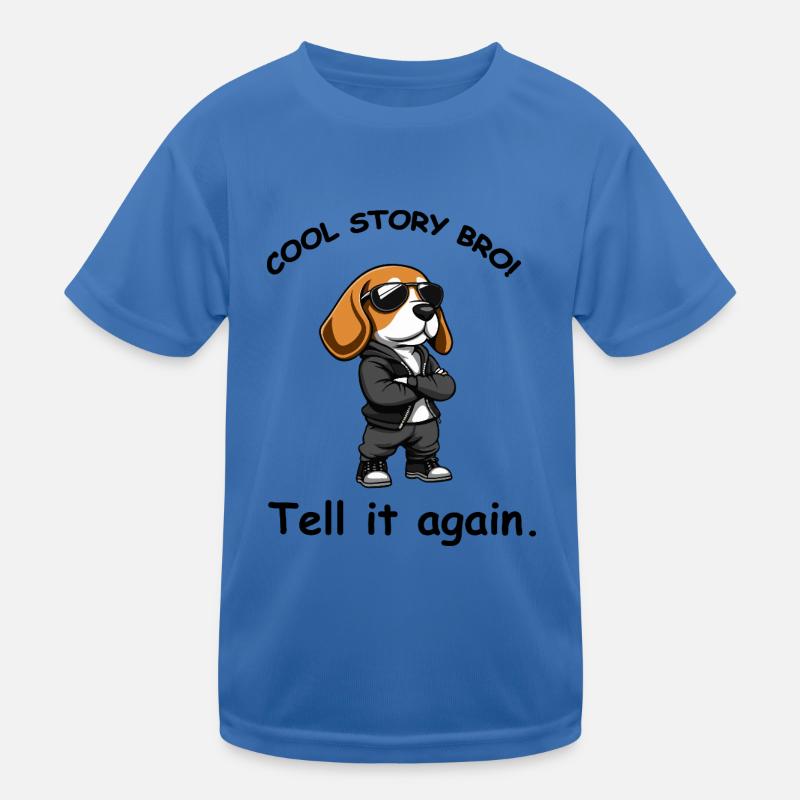 Dog cool Kids Functional T-Shirt