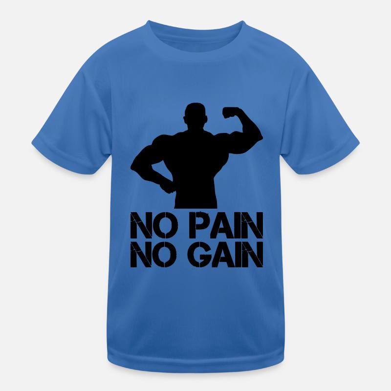Gain de douleur Bodybuilder T-shirt sport Enfant