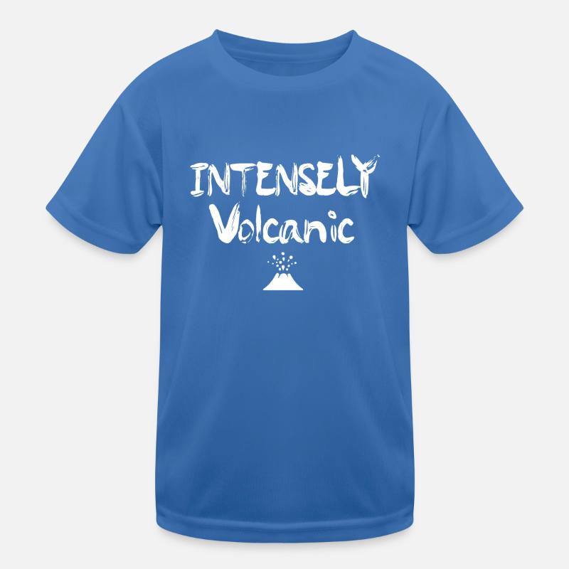 Intensely Volcanic Kids Functional T-Shirt