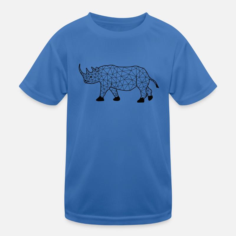 Rhinoo GeomeTRIX Kinder Funktions-T-Shirt