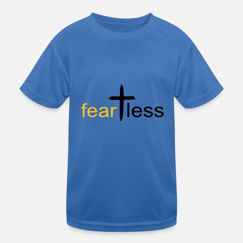 fearless gold by csDesign Kids Functional T-Shirt