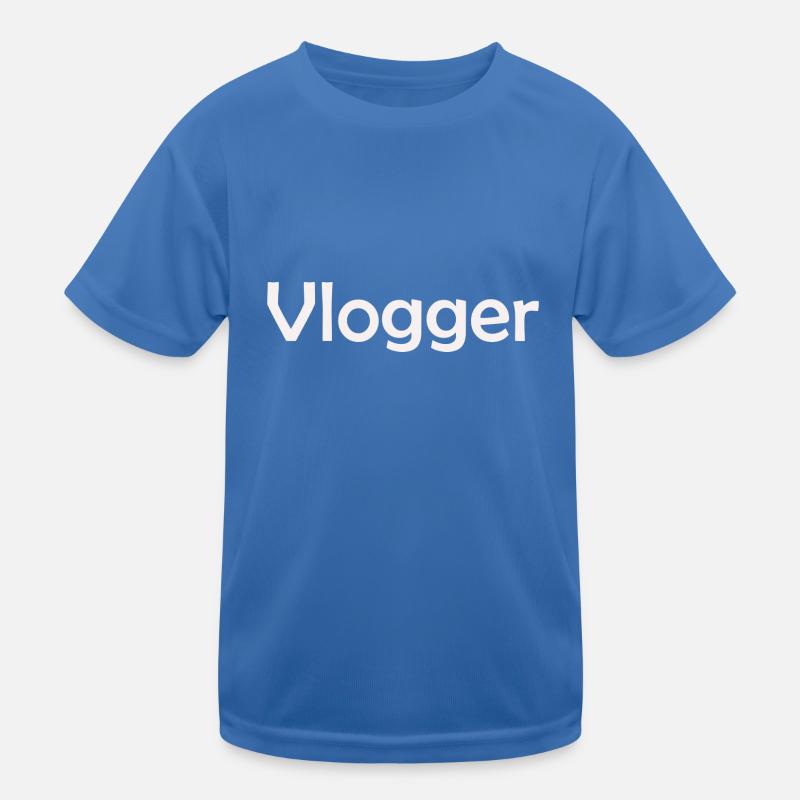 Vlogger Kinder Funktions-T-Shirt
