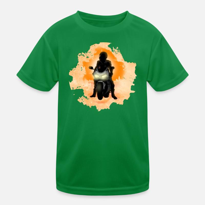 biker Kids Functional T-Shirt