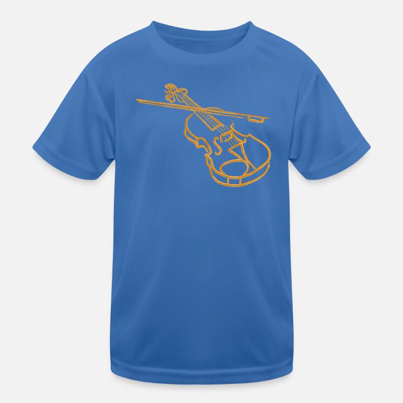 violin Kids Functional T-Shirt